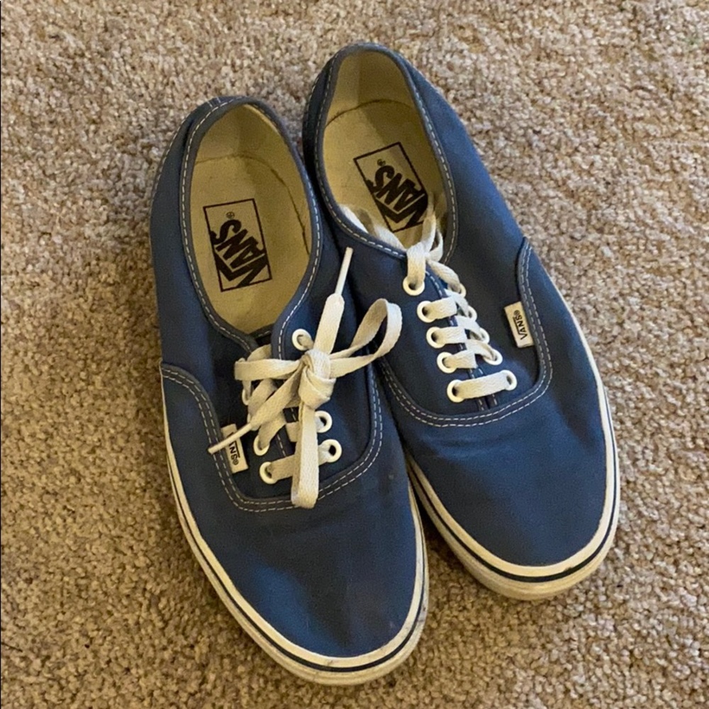 Navy Vans Classic Lace Ups M 8 / W 9.5